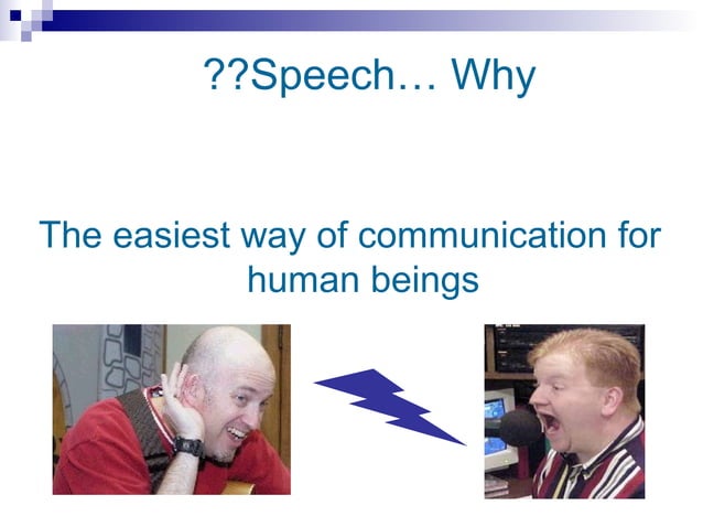 Speech Technology Overview | PPT