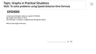 Speed-Distance-Time. Introducing basic ideas and formula. mostly on ...