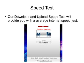 Speed Test Format Speed Test | PDF
