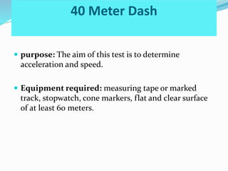 testing for Speed | PPTX