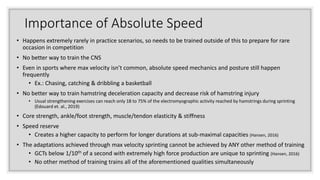 Principles of Building Speed & Agility | PPTX