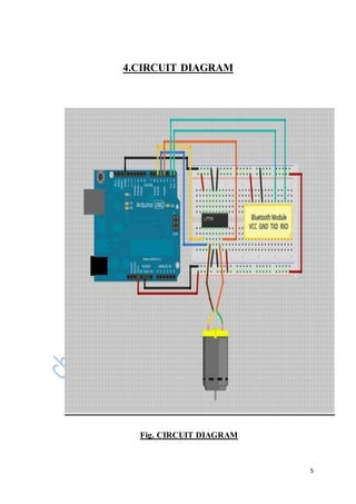 Speed and direction control of dc motor using android mobile application chandan kumar bit synop