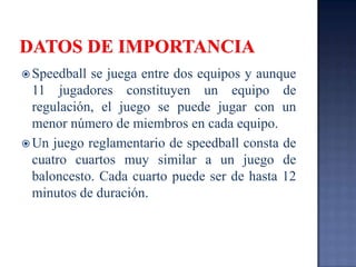 Speedball Lesson Layout Speedball presentacion | PPTX