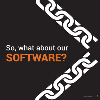 7
So, what about our
SOFTWARE?
7www.sonatype.com
 