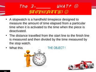 Speed - Physics- Grade 7 | PPT