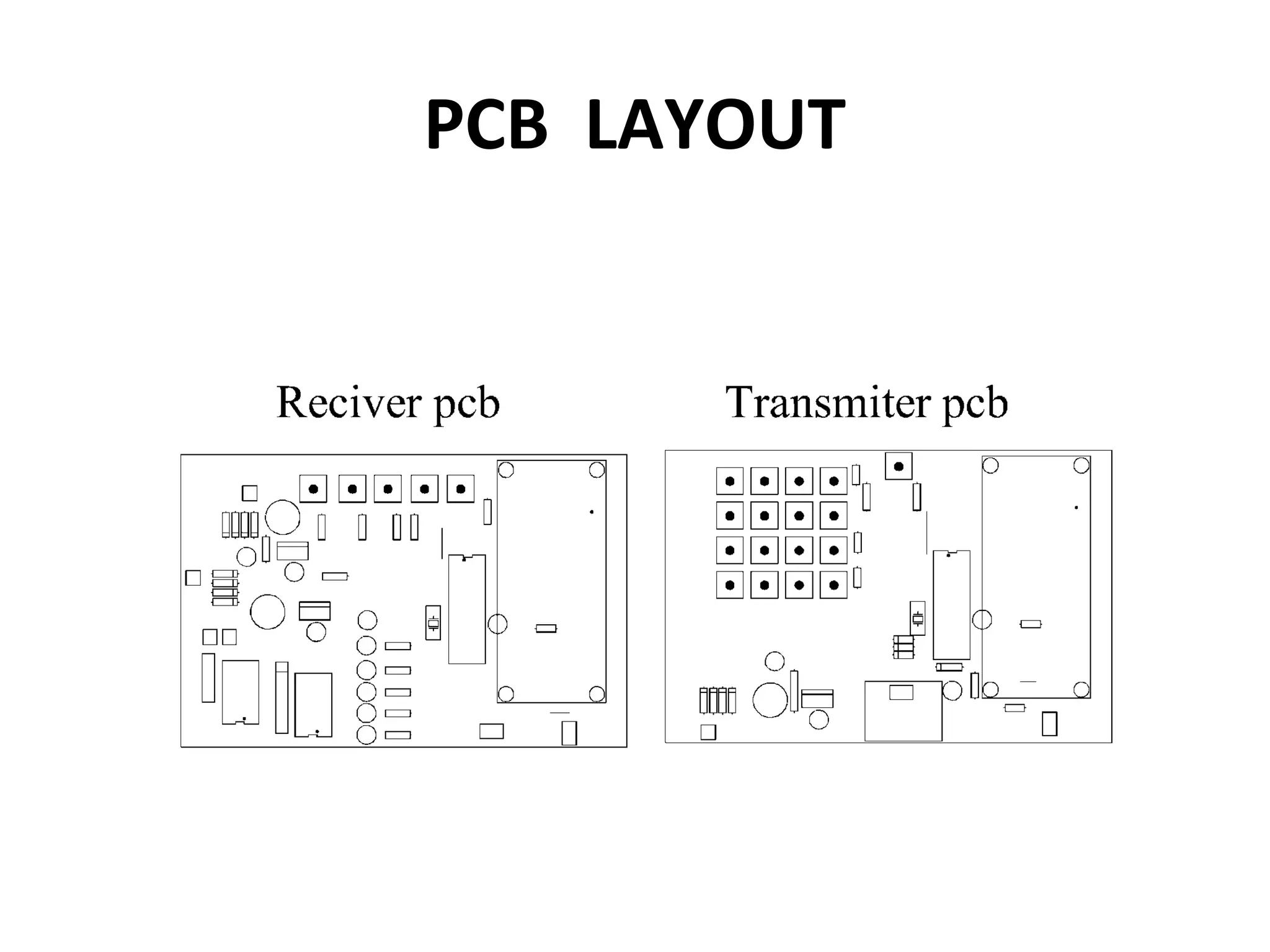 PCB LAYOUT
 