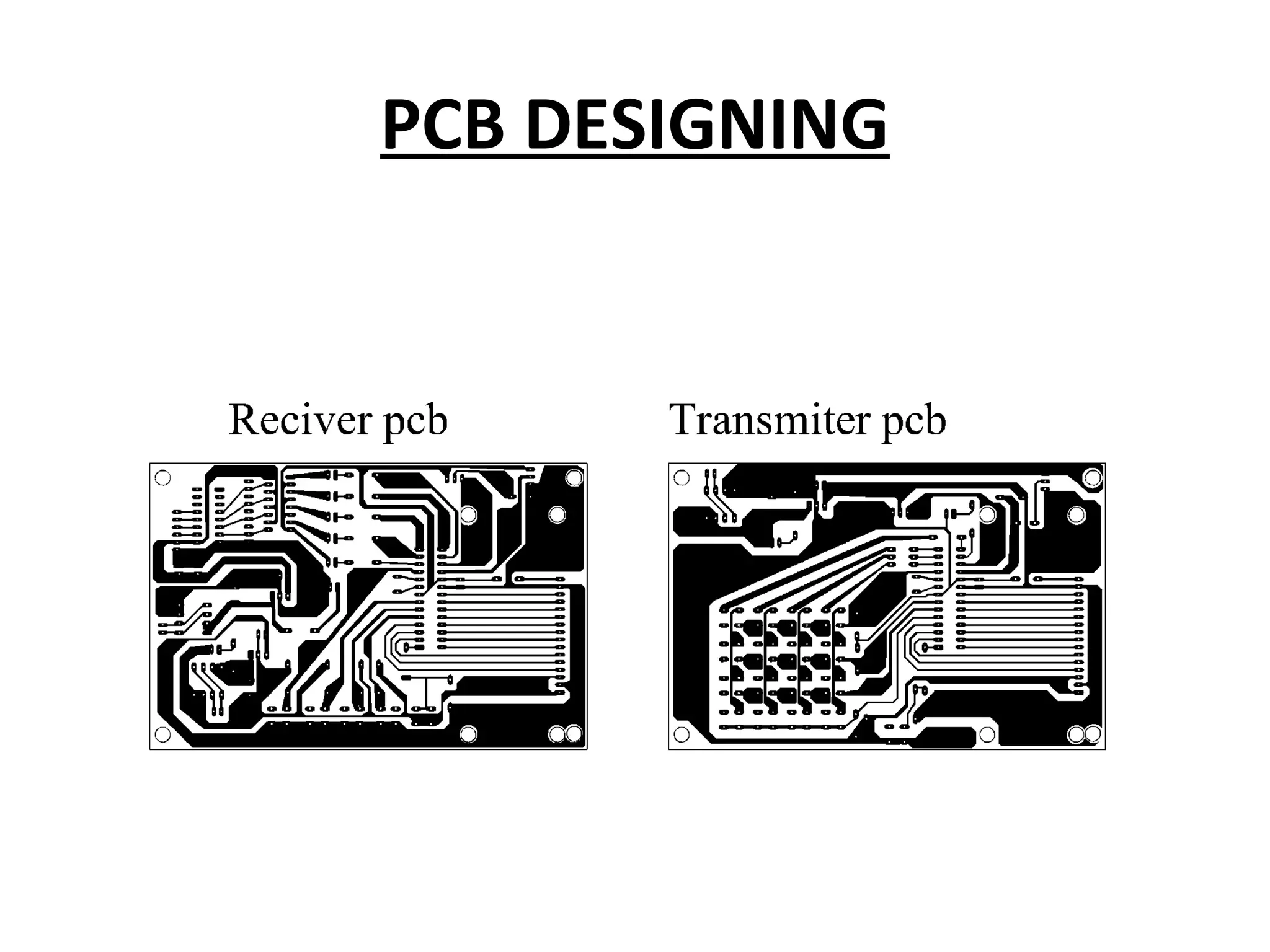 PCB DESIGNING
 
