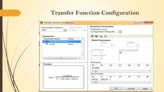 Transfer Function Configuration

 