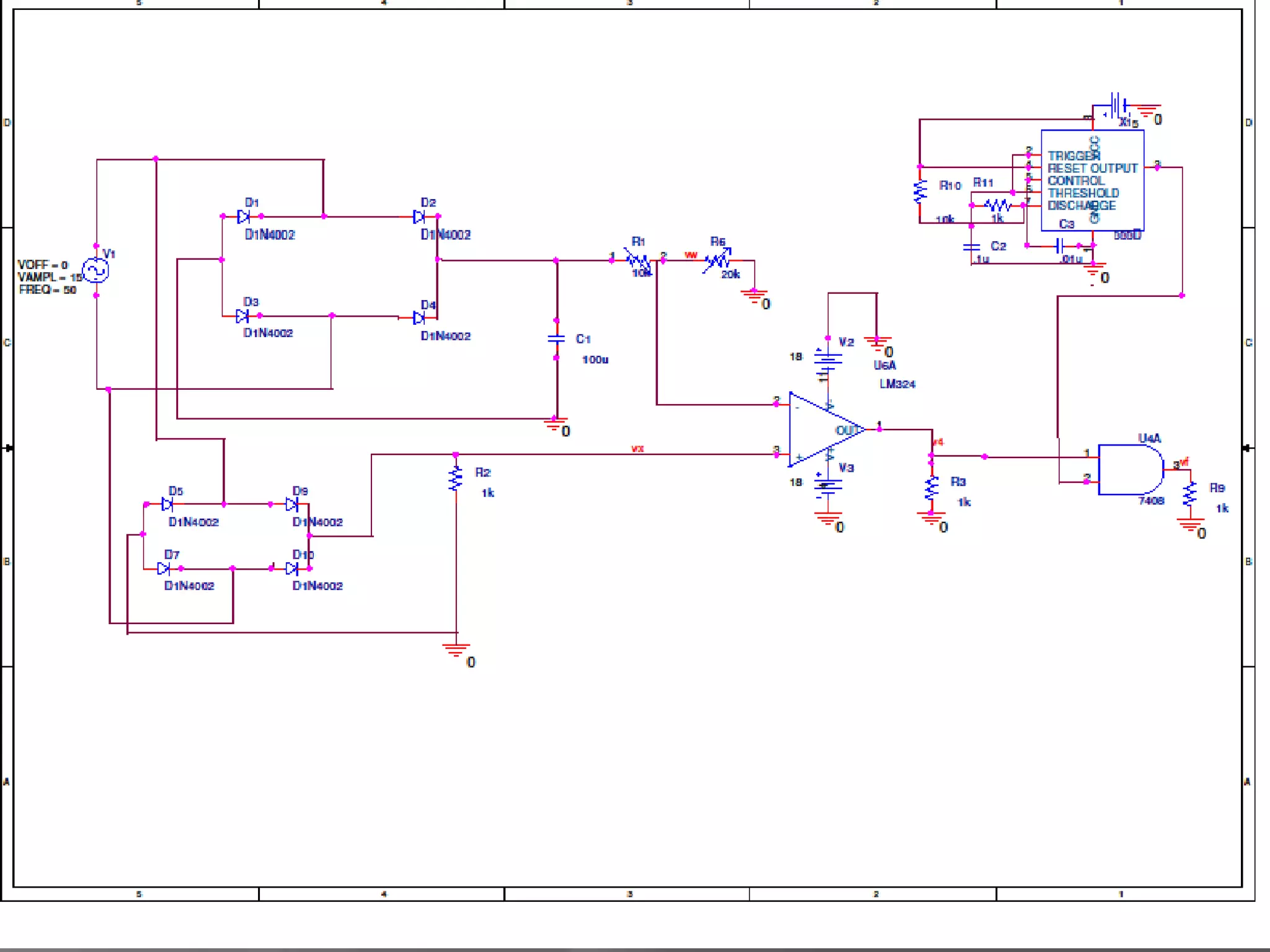   For any firing angle α  the average output voltage across a TRIAC is given by        V =  (2V’cosα/π)   ;  V’ is the max voltage provided.