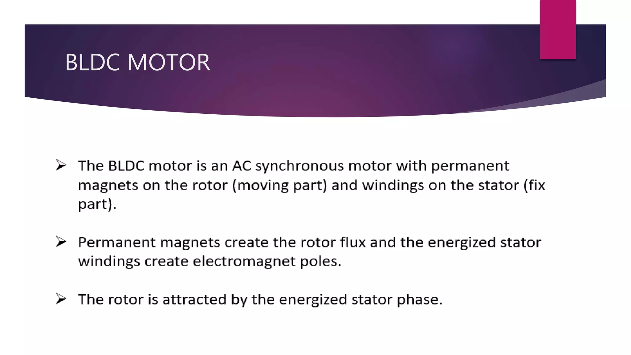 BLDC MOTOR