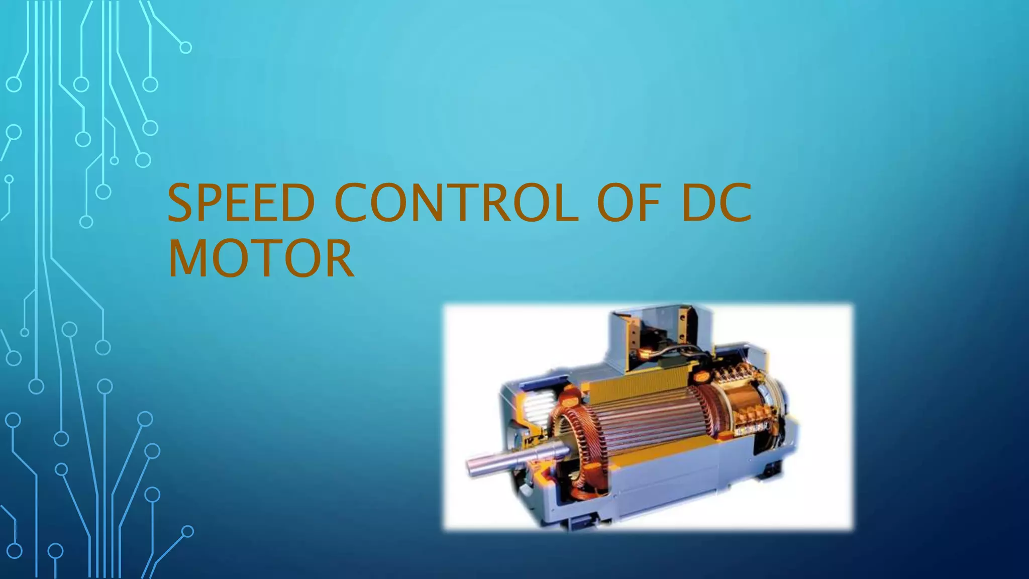 Various Speed Control Methods Of Dc Motor at Enrique Ivy blog
