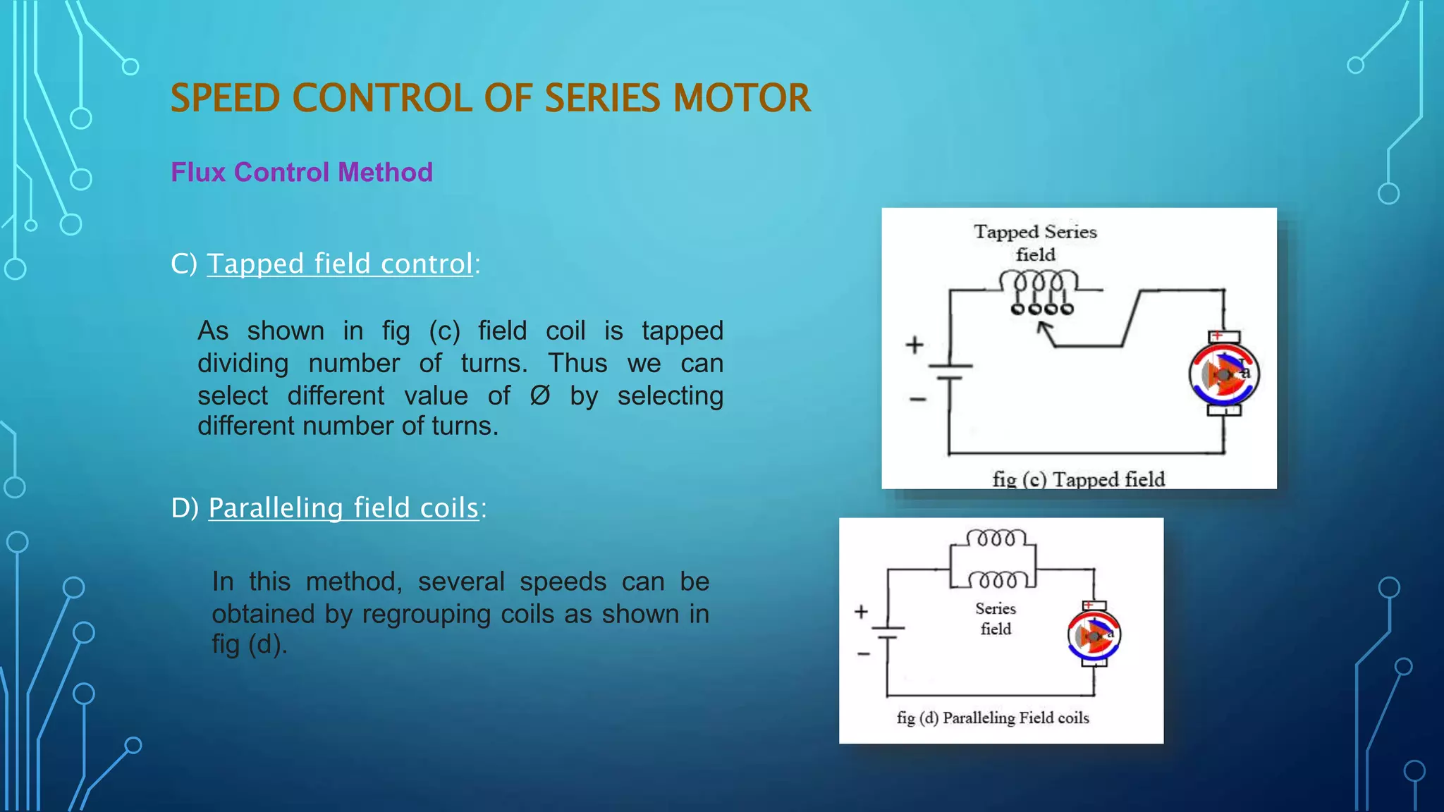 Speed control of dc motor PPT