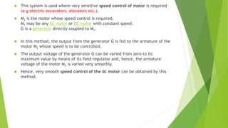 Speed control of DC motor | PDF