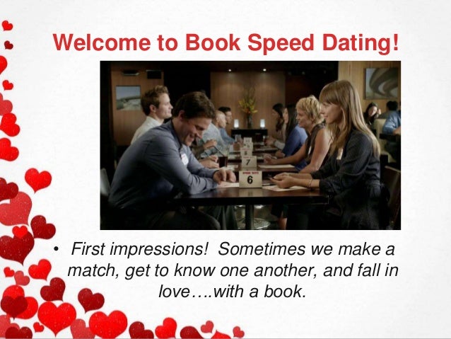what do i say at speed dating