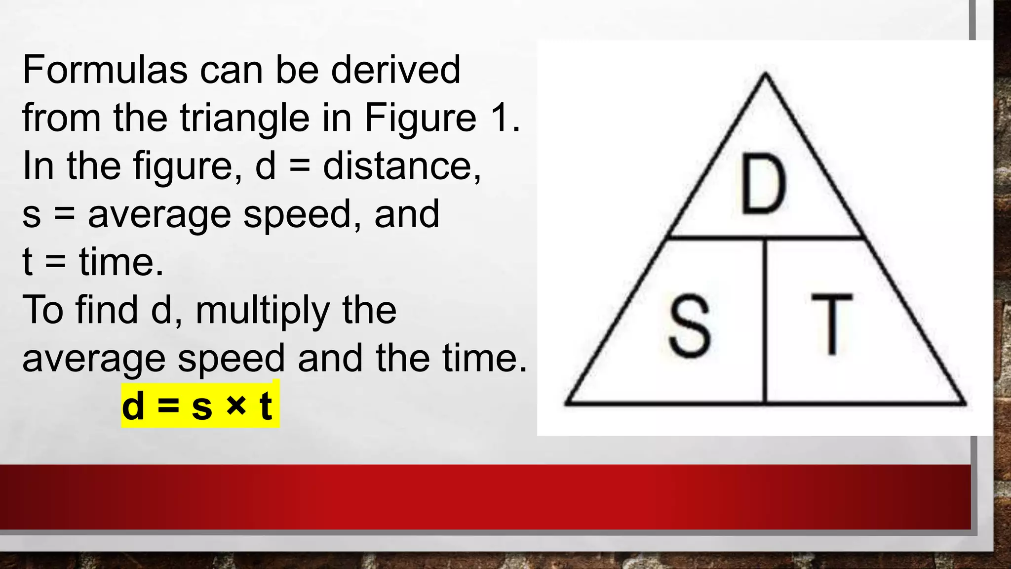 Speed, Distance and Time .pptx