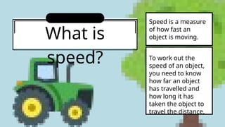Speed Distance and Time Presentation in a Bold Style.pptx