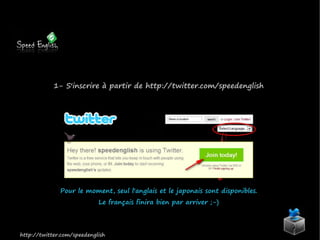 Speed English en Français