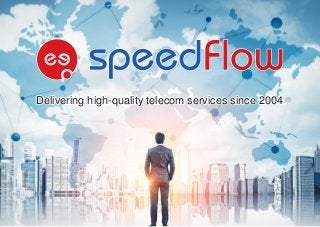 Delivering high-quality telecom services since 2004
 