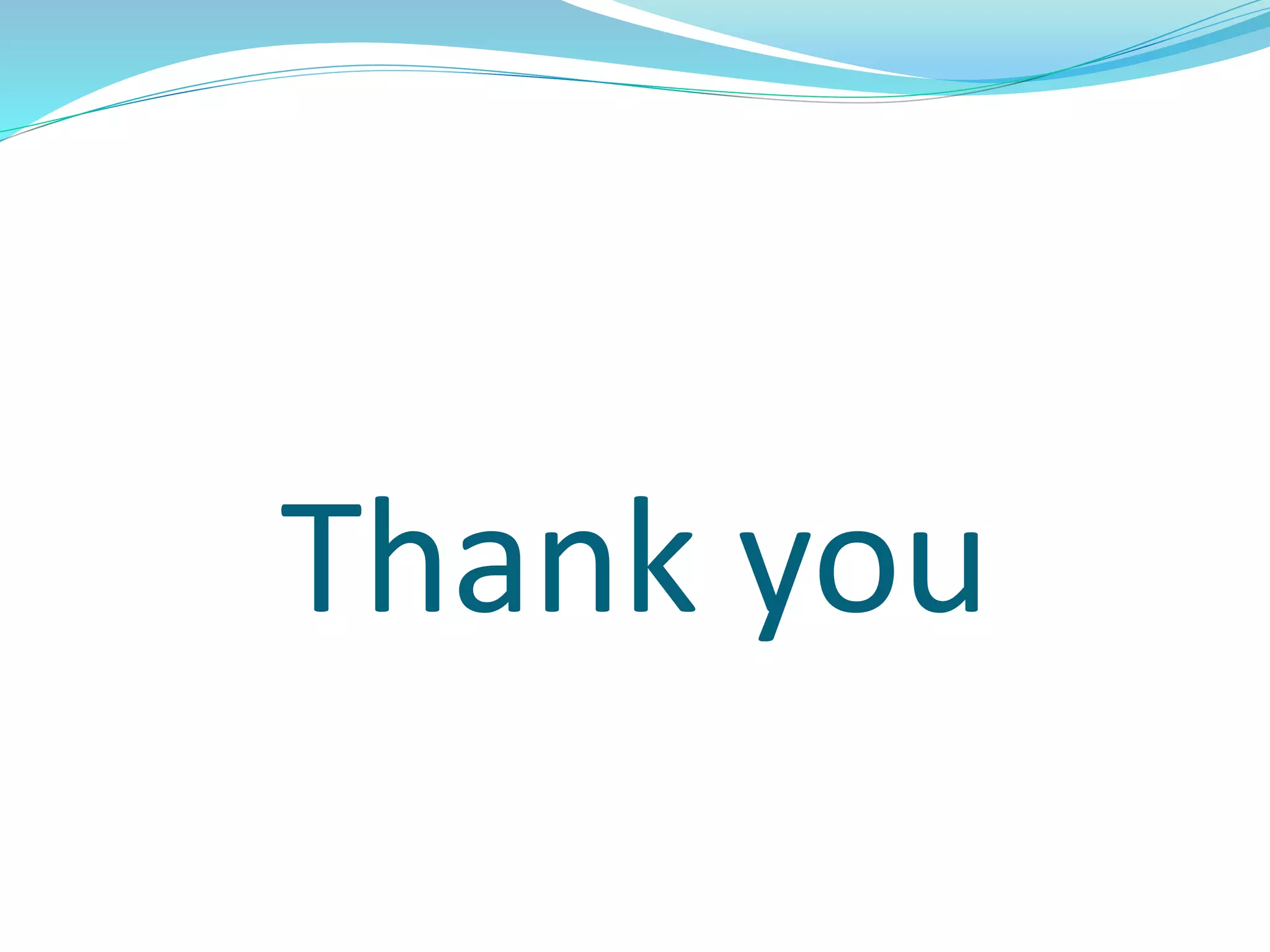 Thank you
 