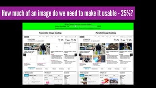 How much of an image do we need to make it usable - 25%? 
 