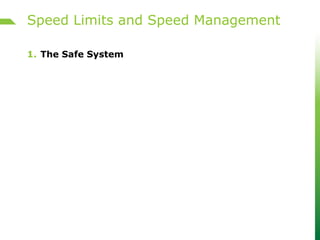 Speed management & setting speed limits amy stebbing | PDF