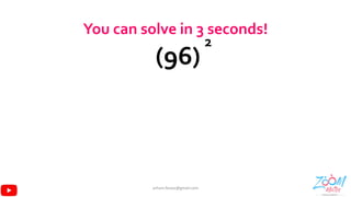 Speed maths 12 tricks shortcuts fast vedic mental maths | solve in less ...
