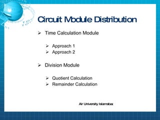 Speed Measuring Circuit | PPT