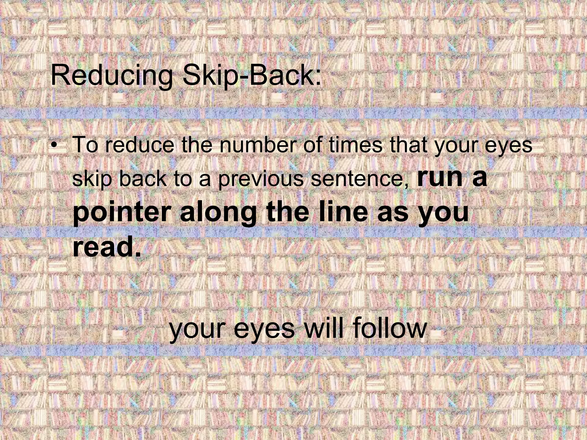 Speed Reading And When To Put On The Brakes PPT Speed reading and when to put on the brakes ppt