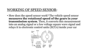 What Is an Output Speed Sensor and How Does It Work?