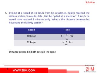 Speed time distance | PPT