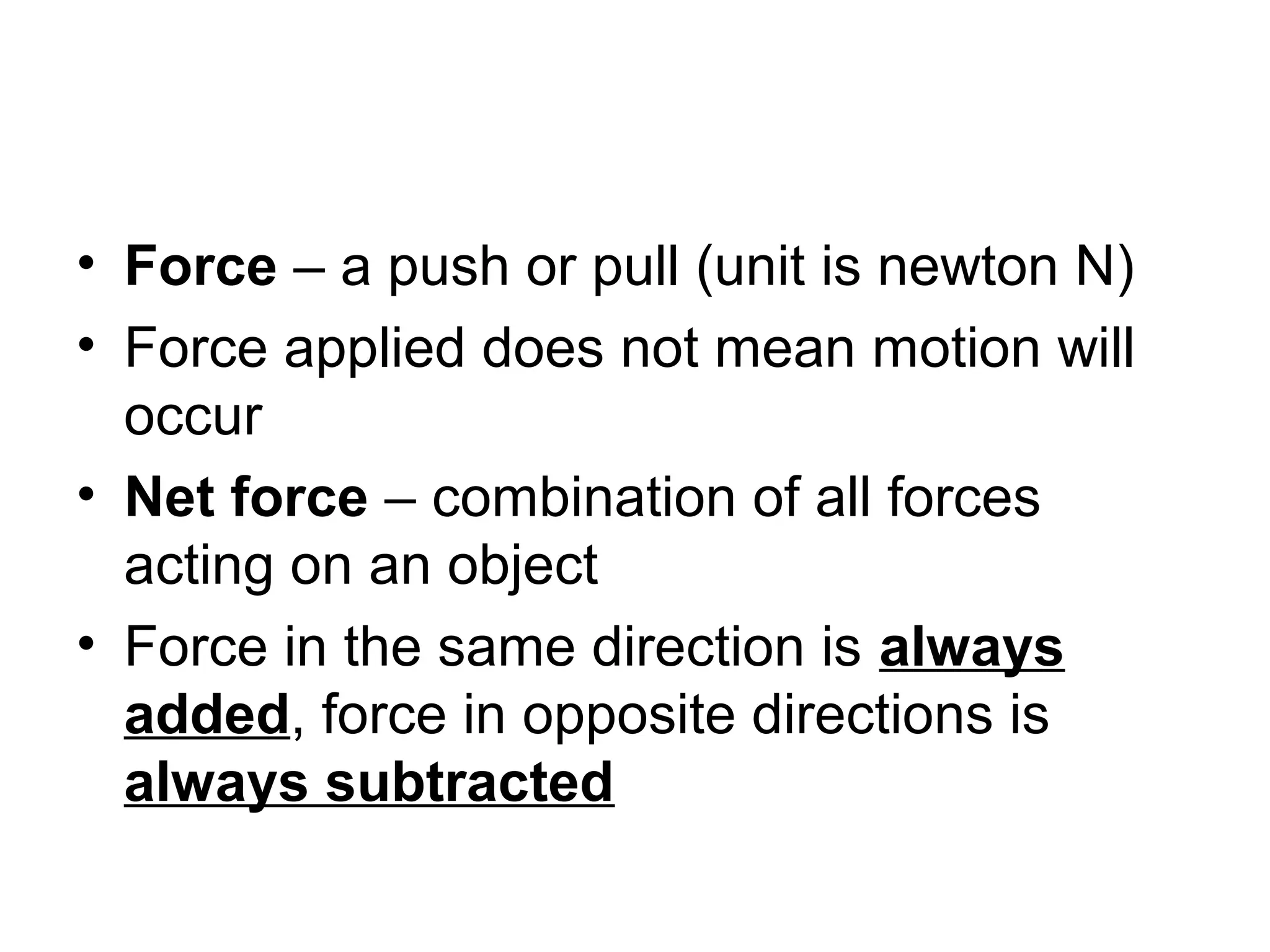 Force Distance Time In Science Speed, time, distance | PPT