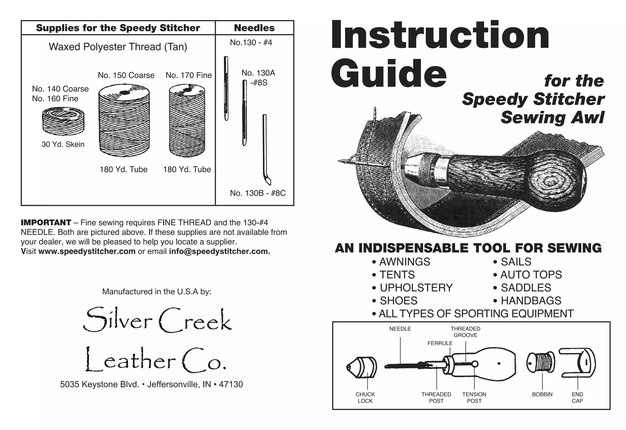 Speedy stitcherpackageinstructions updated 2018 PPT