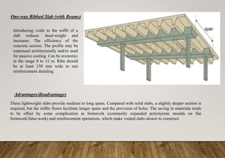 Soffit One Rib Speedy construction presentation | PPTX