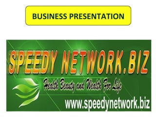 Speedy Updated Presentation More Detailed With Products