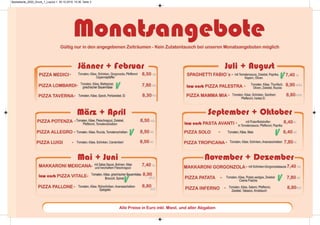 Alle Preise in Euro inkl. Mwst. und aller Abgaben
Speisekarte_2020_Druck_1_Layout 1 30.10.2019 10:36 Seite 3
 