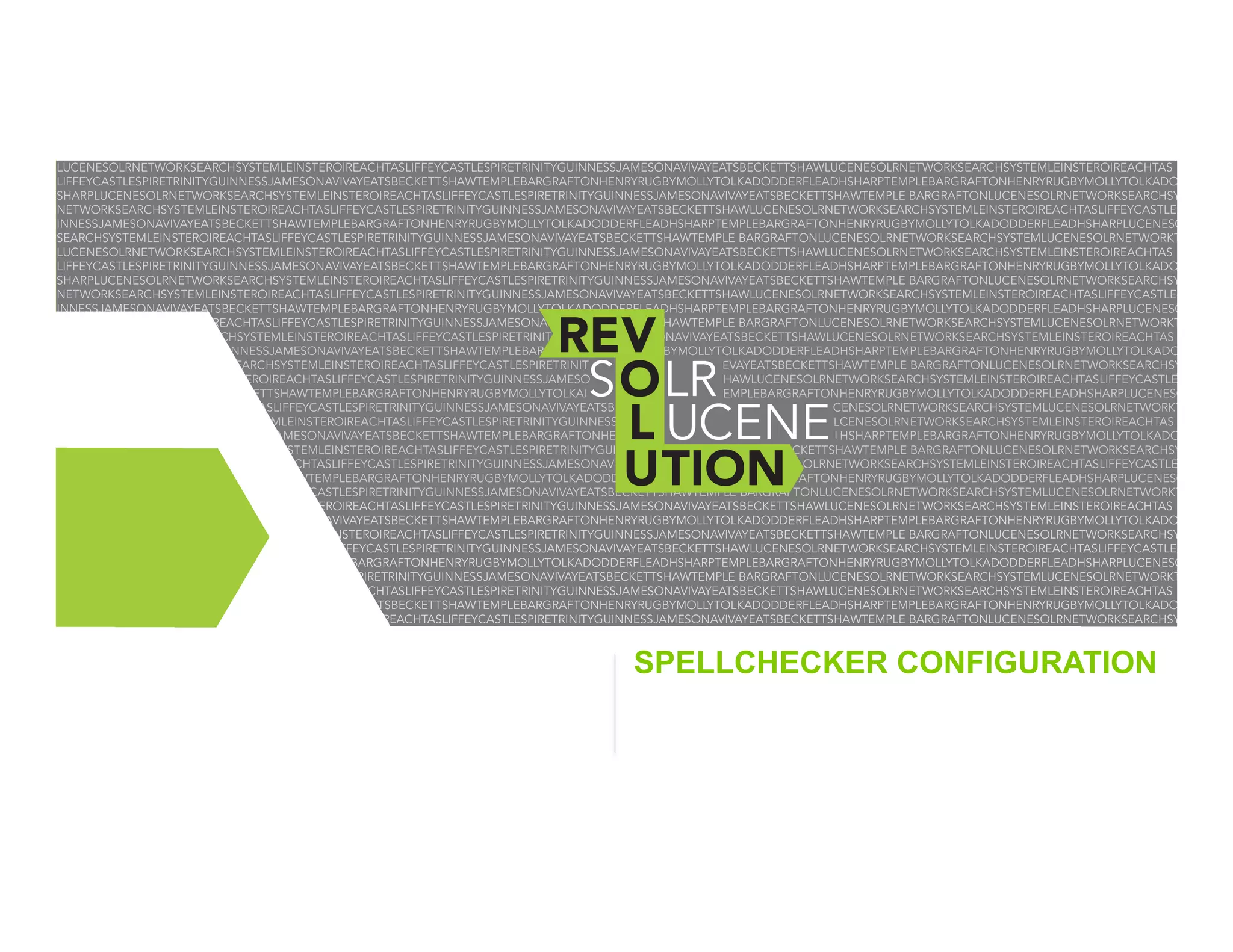 SPELLCHECKER CONFIGURATION

 