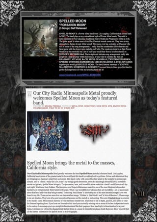 Spelled Moon Kit de Prensa  Press Kit