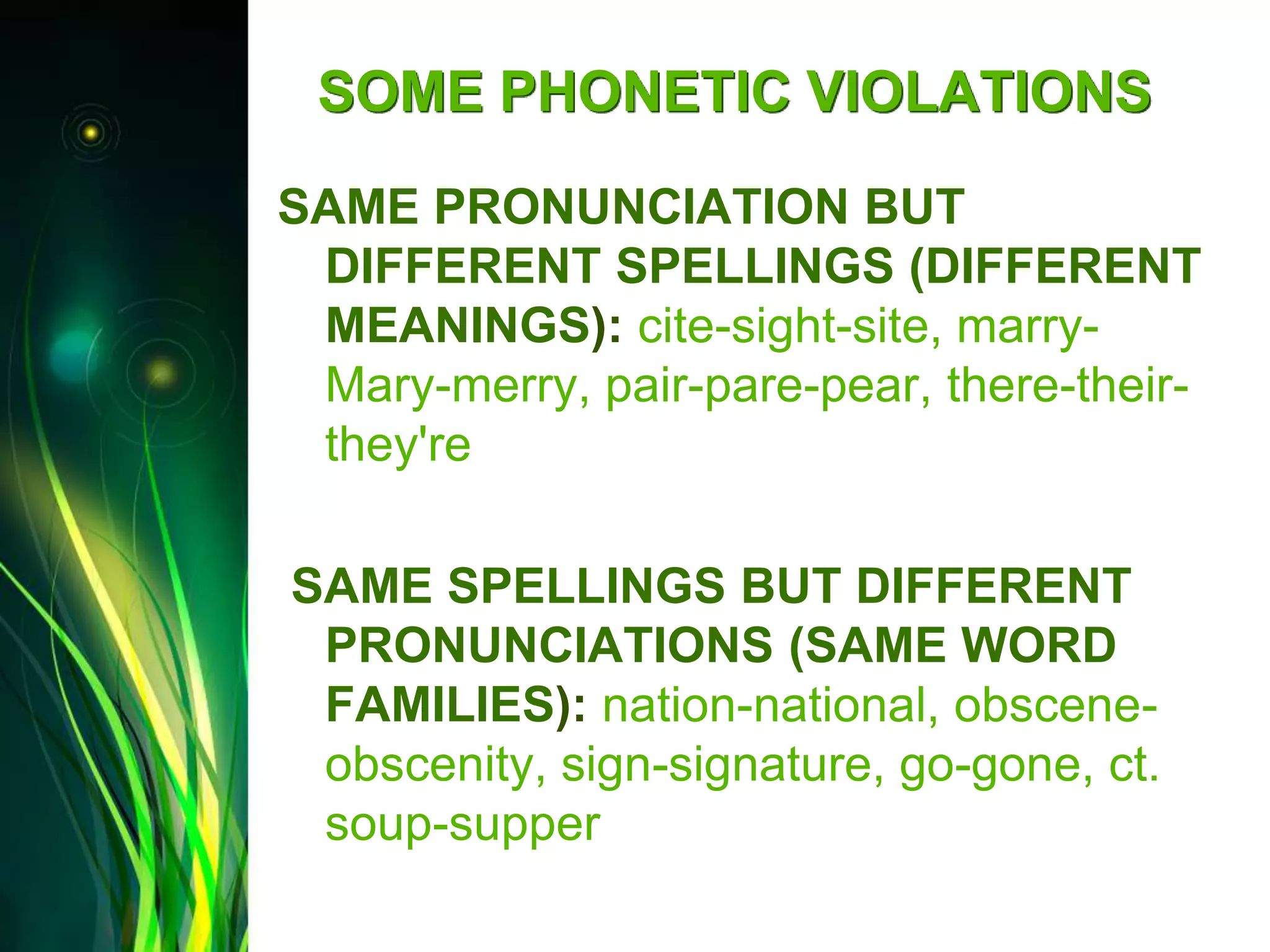 Spelling | PPT