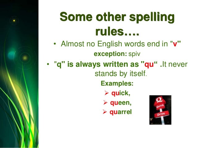 Spelling