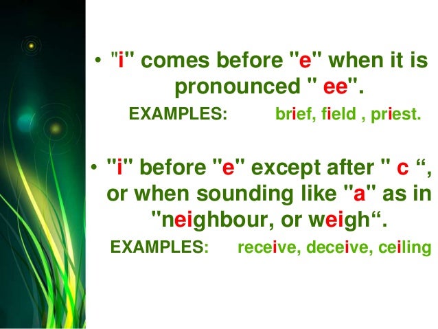 Spelling