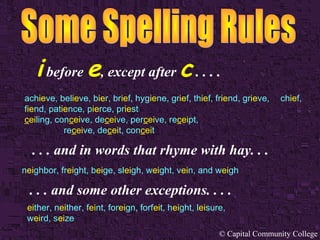 Spelling | PPT