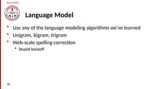Spell Modelling SEPPLING FROM NATURAL LANGUGAE PROCESSINGG | PPTX