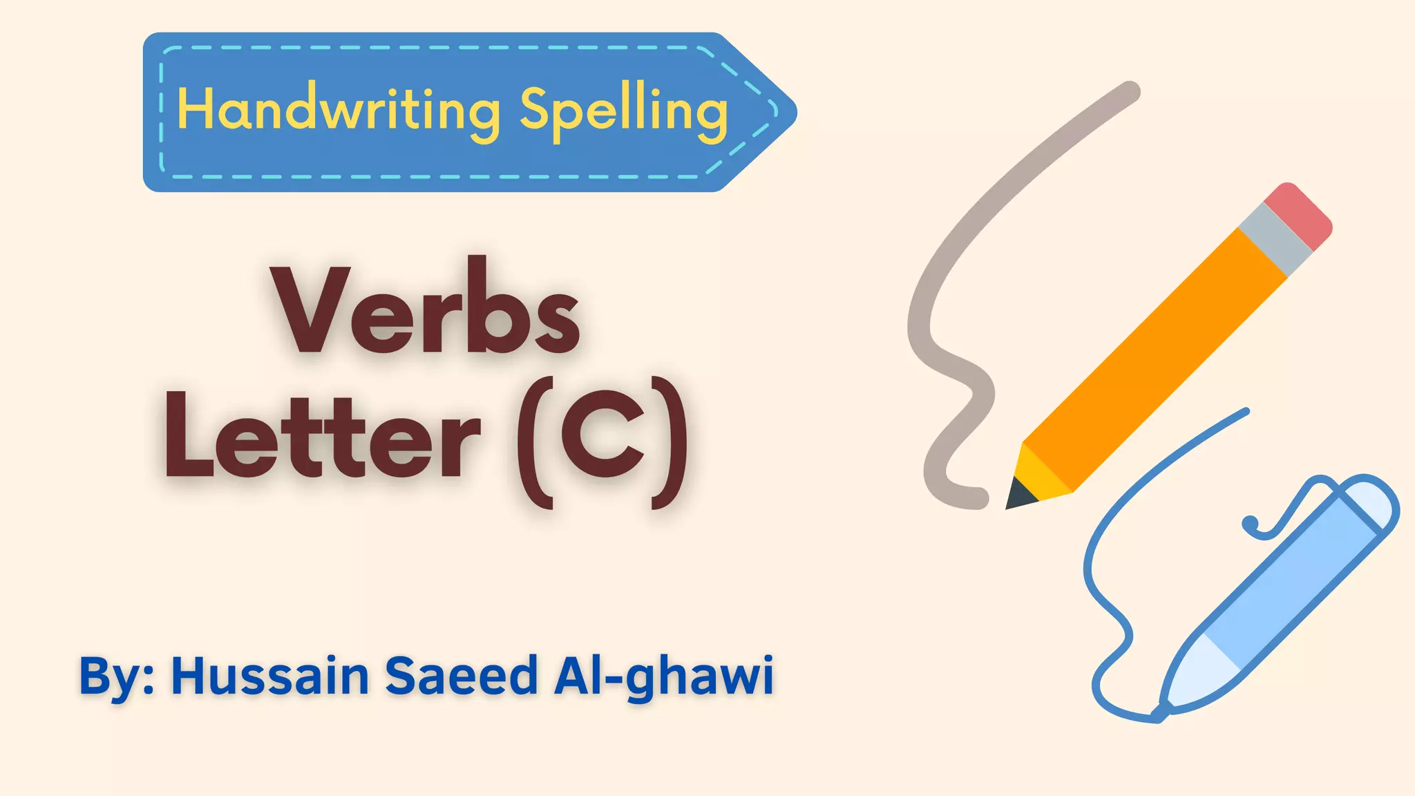 Spelling verb letter (C) PPT