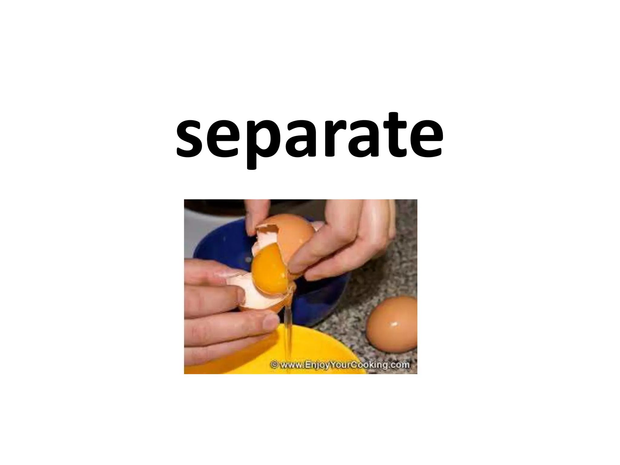 separate