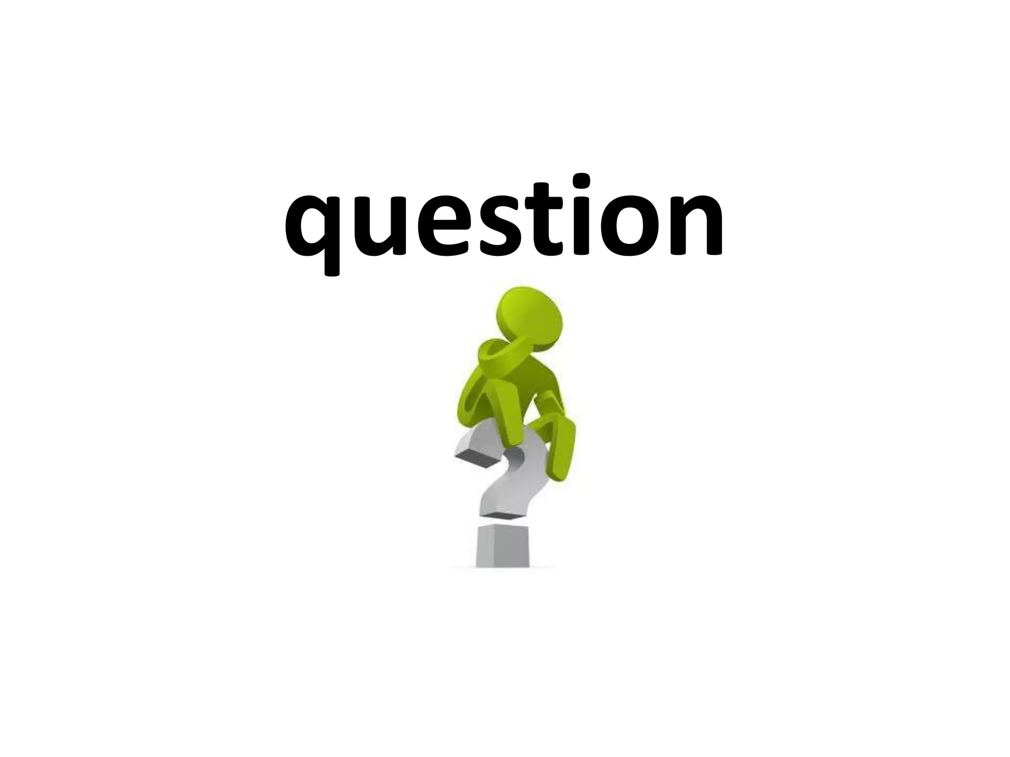 question