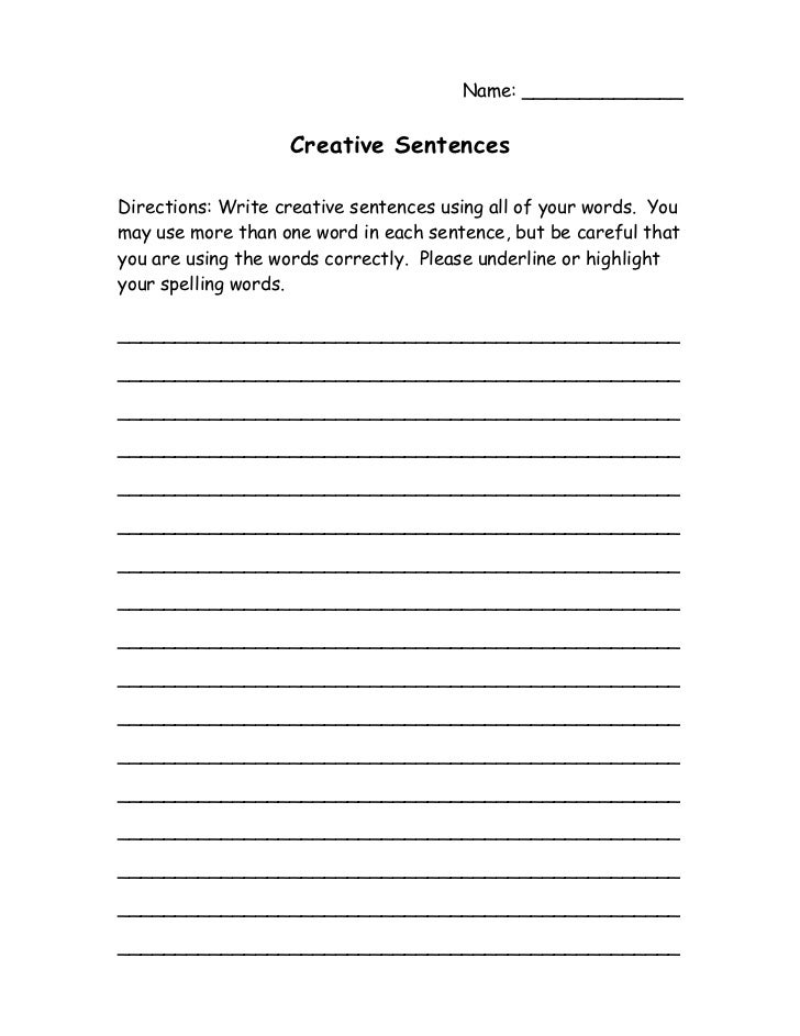 Spelling homework generator image