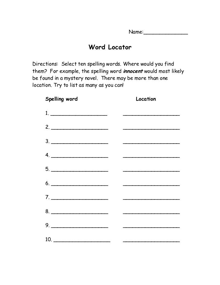 Spelling Worksheets Maker | Free - Distance Learning, worksheets and more: CommonCoreSheets