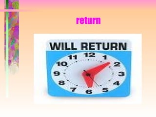 return 