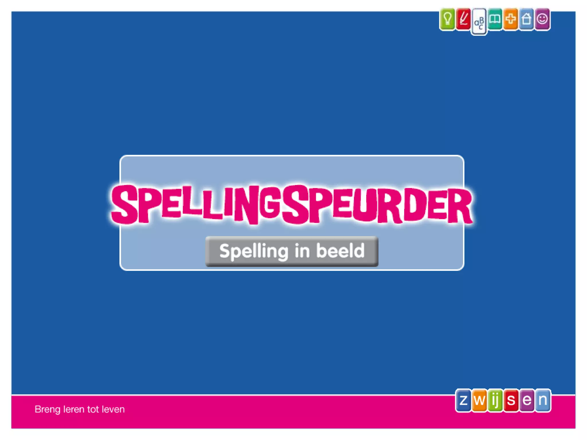 Spellier Taal in beeld - Spellingspeurder | PPTX