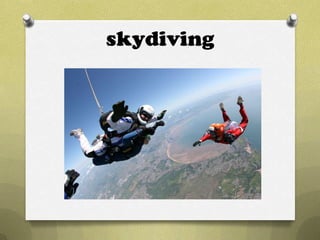 skydiving